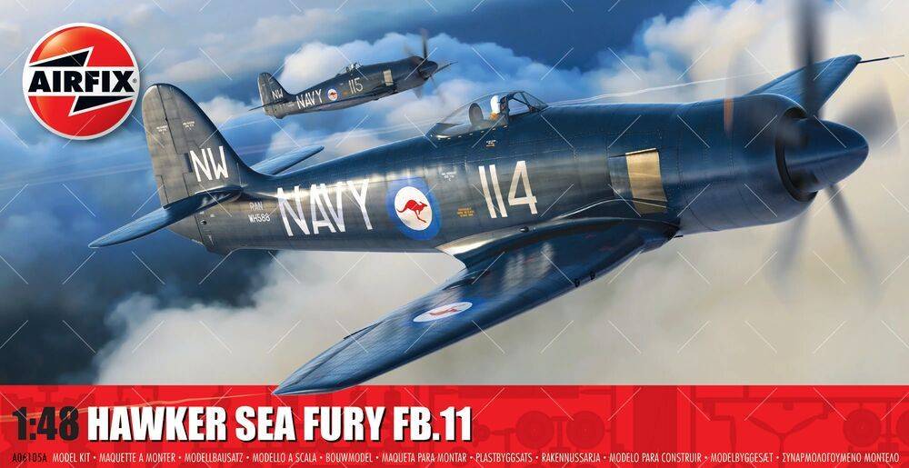Airfix A06105A - Hawker Sea Fury FB.II | Modellbau