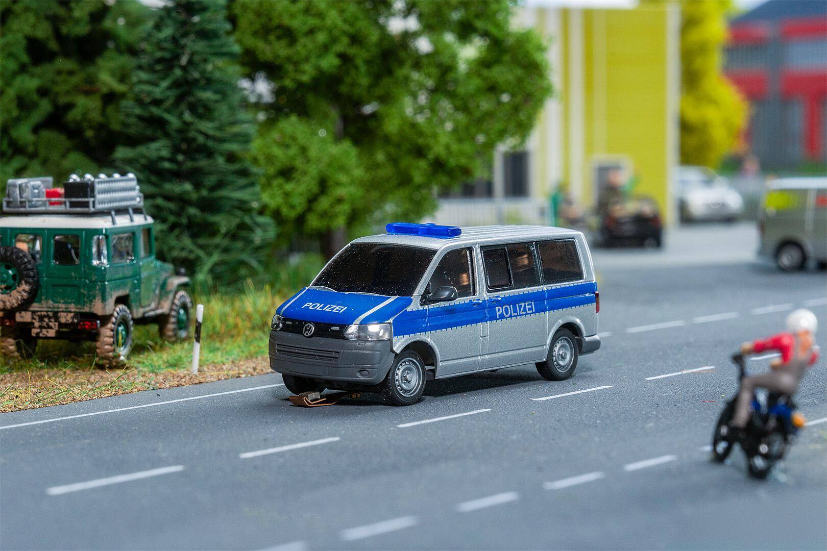Faller H0 (1:87) 161429 - VW T5 Polizei (WIKING) | Modellbahn | Modelleisenbahn