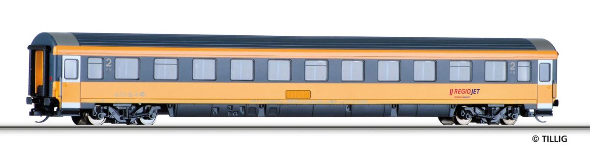 Tillig TT 16257 - Reisezugwagen RegioJet | Modellbahn | Modelleisenbahn