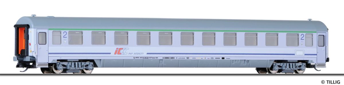 Tillig TT 16260 - Reisezugwagen PKP Intercity | Modellbahn | Modelleisenbahn