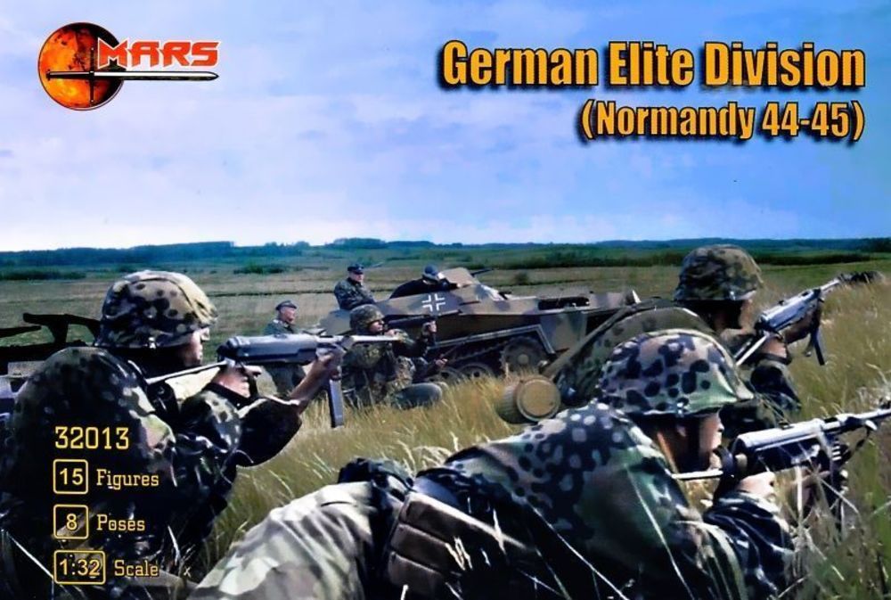 Mars Figures MS32013 - 1:32 German elite division,Normady 1944-45 | Modellbau
