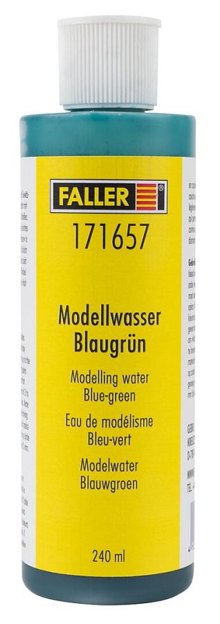 Faller 171657 - Modellwasser, blaugrün | Modellbahn | Modelleisenbahn
