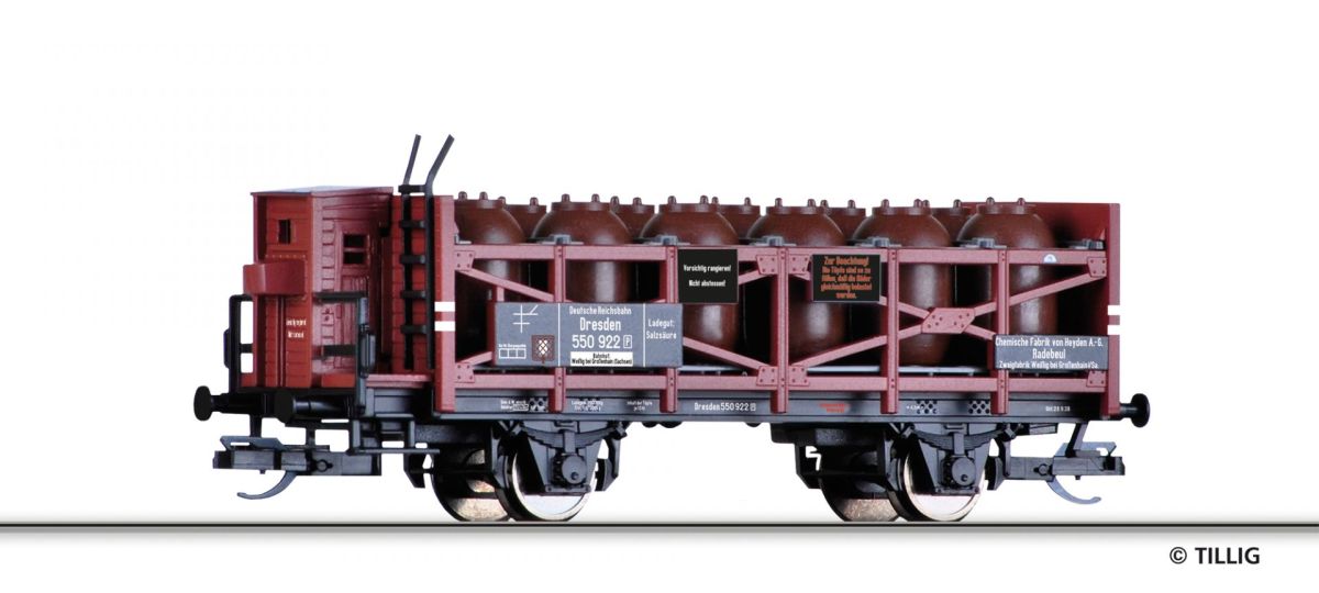 Tillig TT 17447 - Säuretopfwagen DRG | Modellbahn | Modelleisenbahn