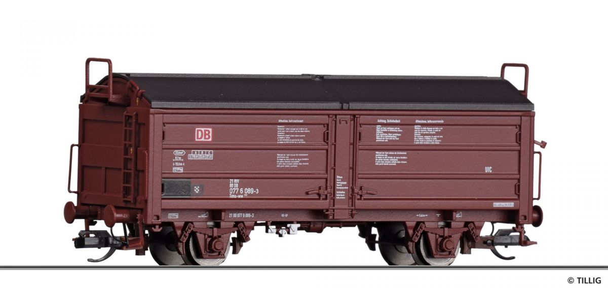 Tillig TT 17651 - Schiebedach-/Schiebewandwagen DB AG | Modellbahn | Modelleisenbahn