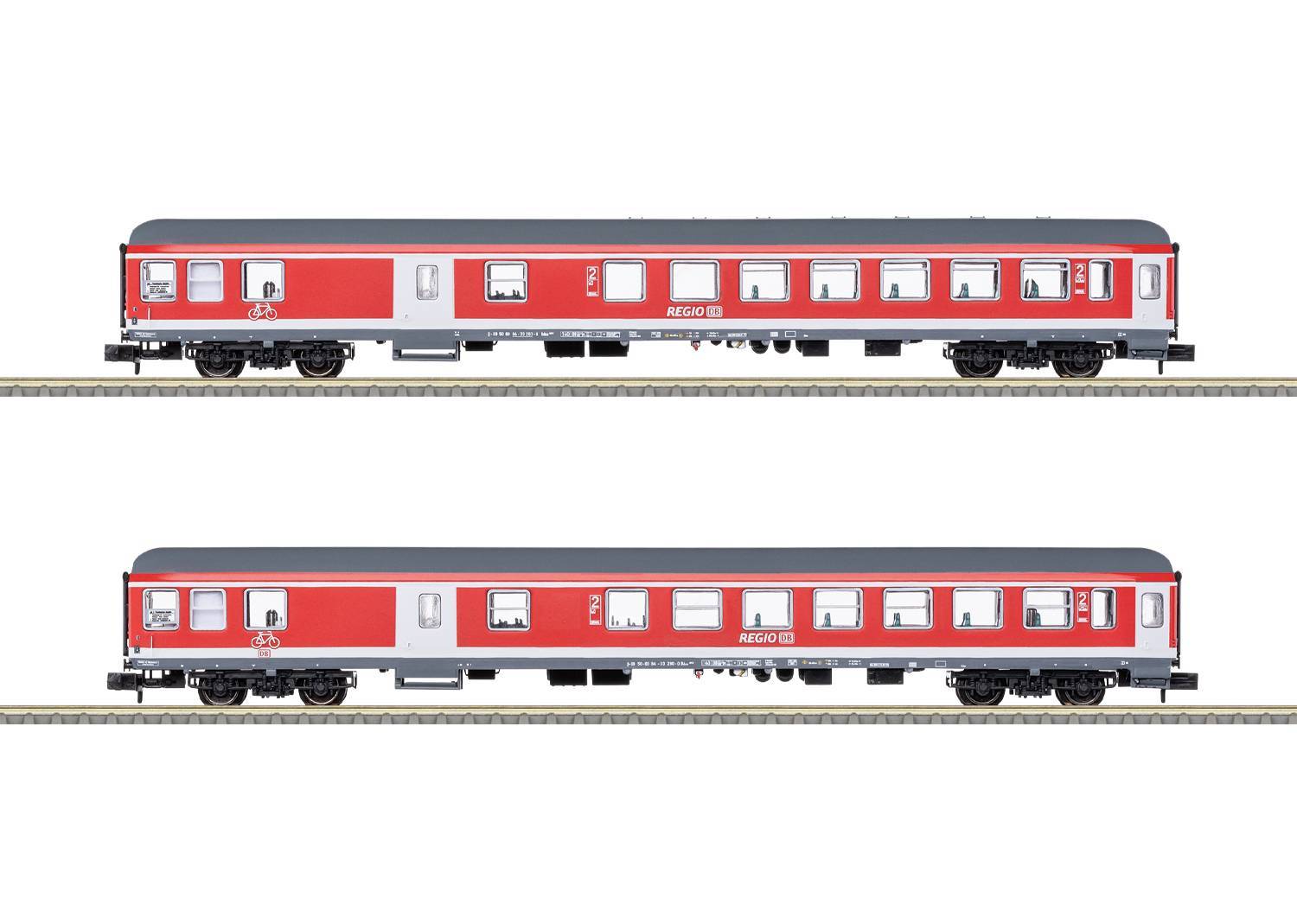 Trix N T18258 - Personenwagen-Set "RE 7 Freizeitexpress Murgtäler" | Modellbahn | Modelleisenbahn