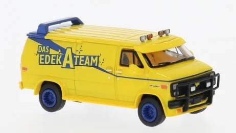Brekina H0 (1:87) 18263 - Brekina, GMC Vandura, 1983, EDEKATEAM, 1:87 | Modellbahn | Modelleisenbahn