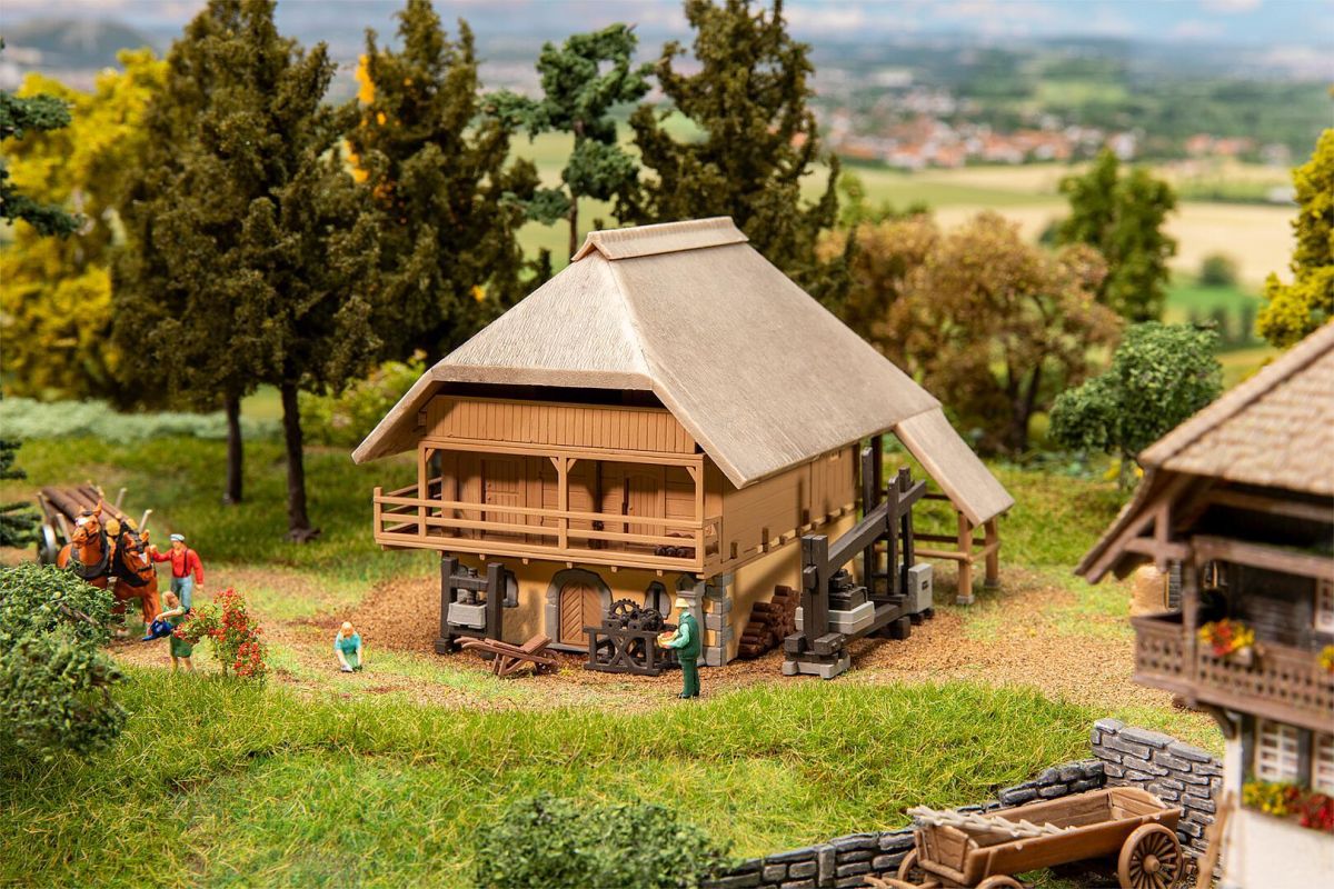 Faller H0 (1:87) 191814 - Lagerhaus mit Obstpresse | Modellbahn | Modelleisenbahn