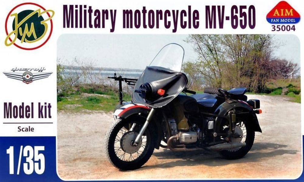 AIM -Fan Modell AIM35004 - 1:35 MV-650 military motorcycle | Modellbau