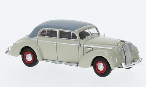 Brekina H0 (1:87) 20454 - Opel Admiral, hellgrau/grau, 1938 | Modellbahn | Modelleisenbahn