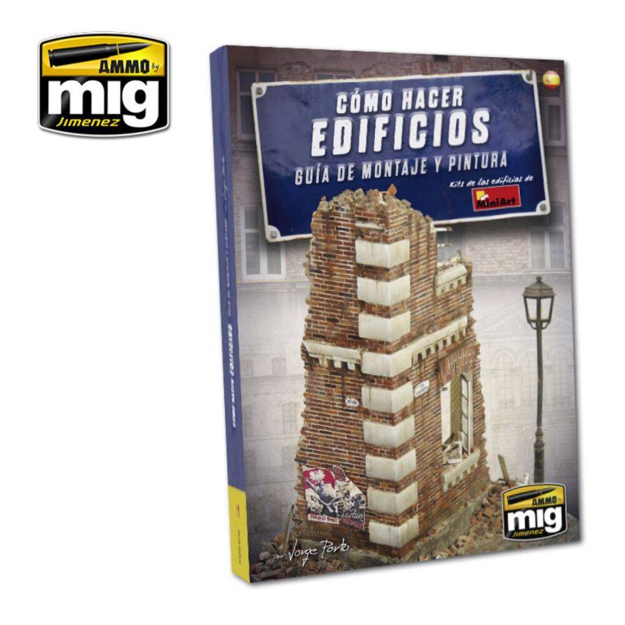 AMMO by MIG Jimenez A.MIG-6135 - How to Make Buildings - Basic Construction and Painting Guide (English) | Modellbau