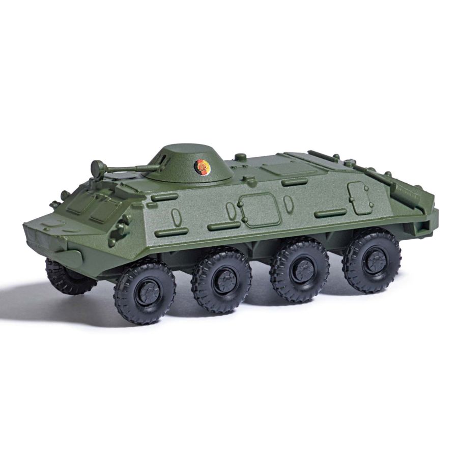 Busch H0 (1:87) 210106001 - Spähpanzerwagen SPW60PB, m. Geschütz NVA H0 | Modellbahn | Modelleisenbahn
