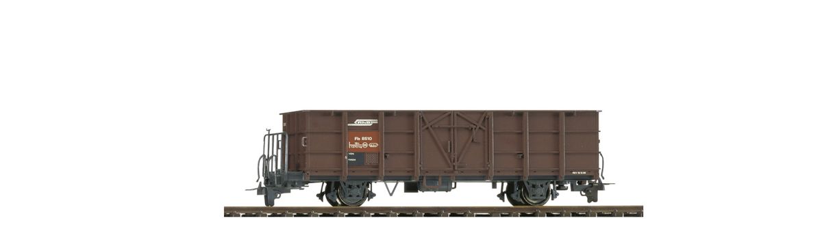 Bemo H0m 2255116 - RhB Fb 8506 Stahlwand-Hochbordwagen | Modellbahn | Modelleisenbahn