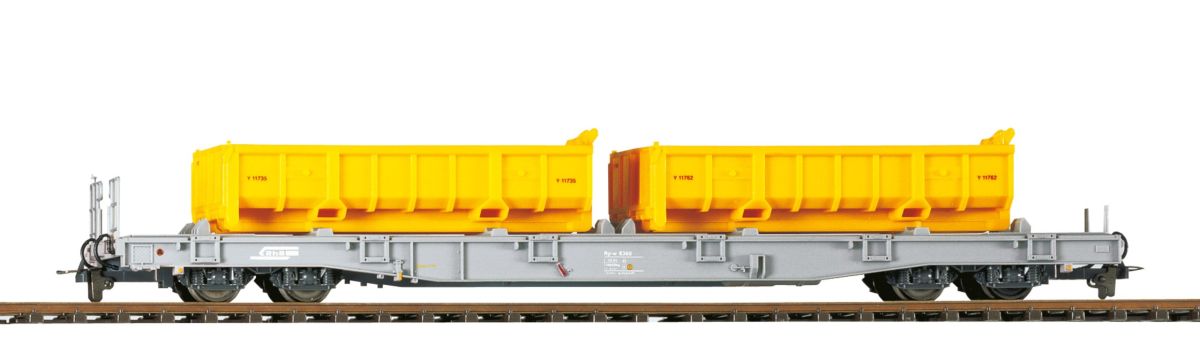 Bemo H0m 2281103 - RhB Rp-w 8353 Vereina-Aushubwagen | Modellbahn | Modelleisenbahn