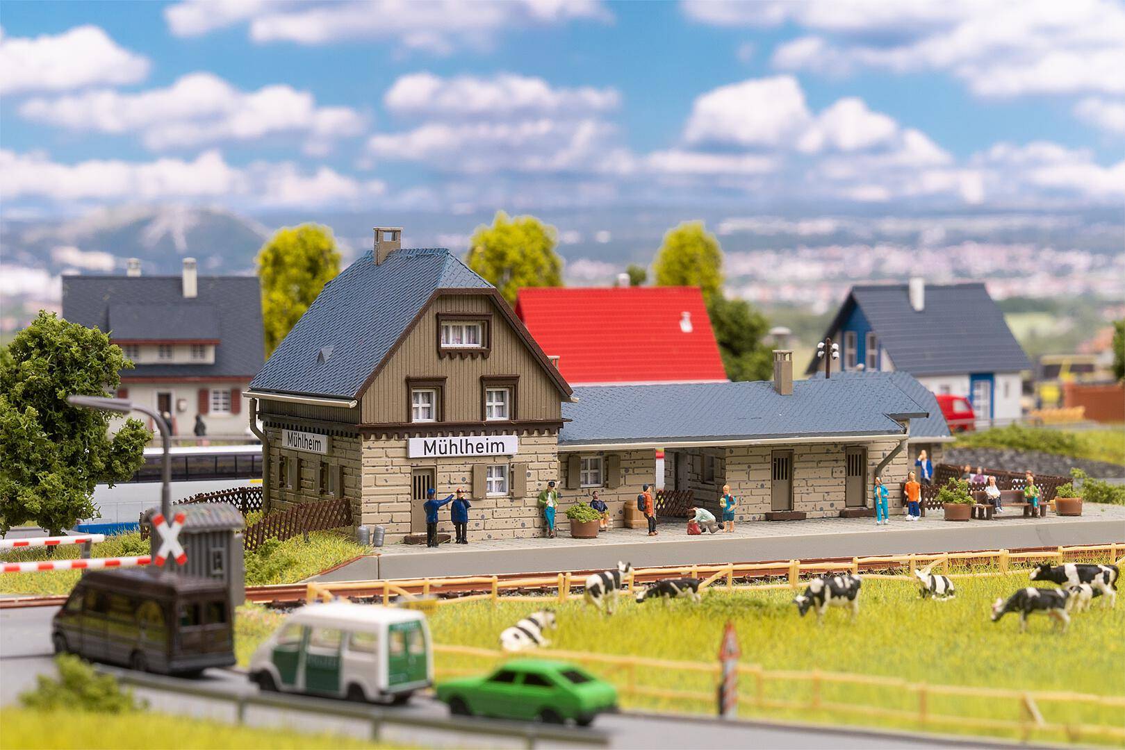 Faller N 231731 - Bahnhof Mühlheim | Modellbahn | Modelleisenbahn