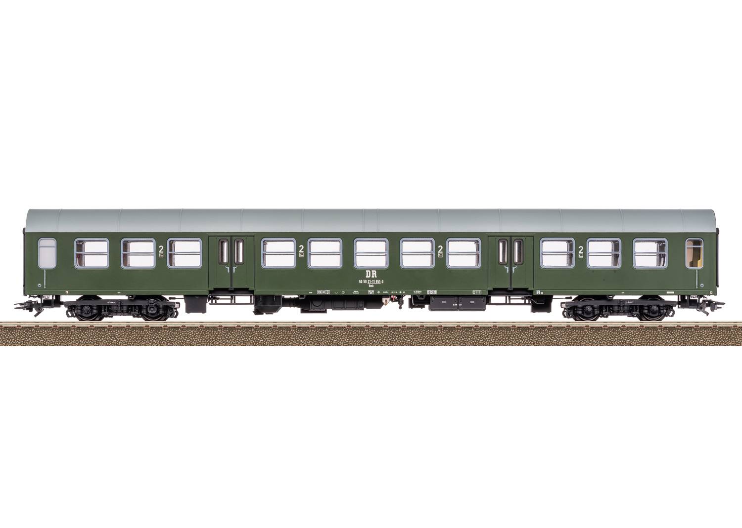 Trix H0 (1:87) T23181 - Personenwagen Halberstädter Mitteleinstiegswagen | Modellbahn | Modelleisenbahn