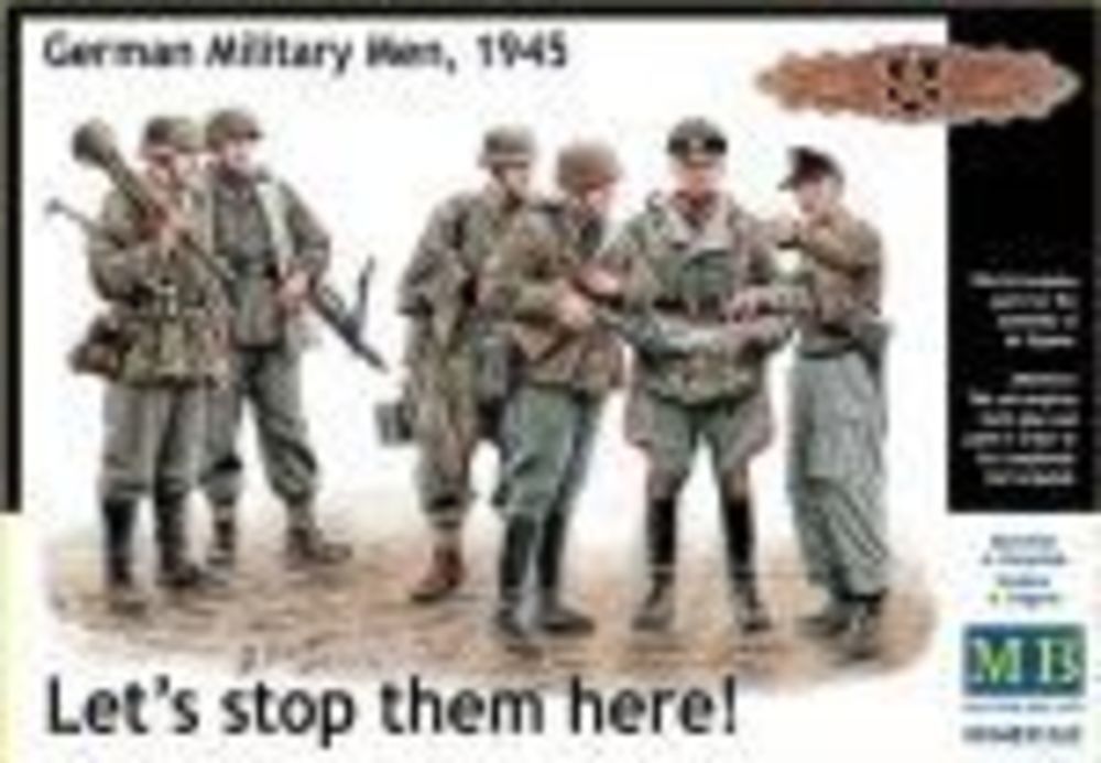 Master Box Ltd. MB35162 - Let ́s stop them here" German military me in 1:35 | Modellbau