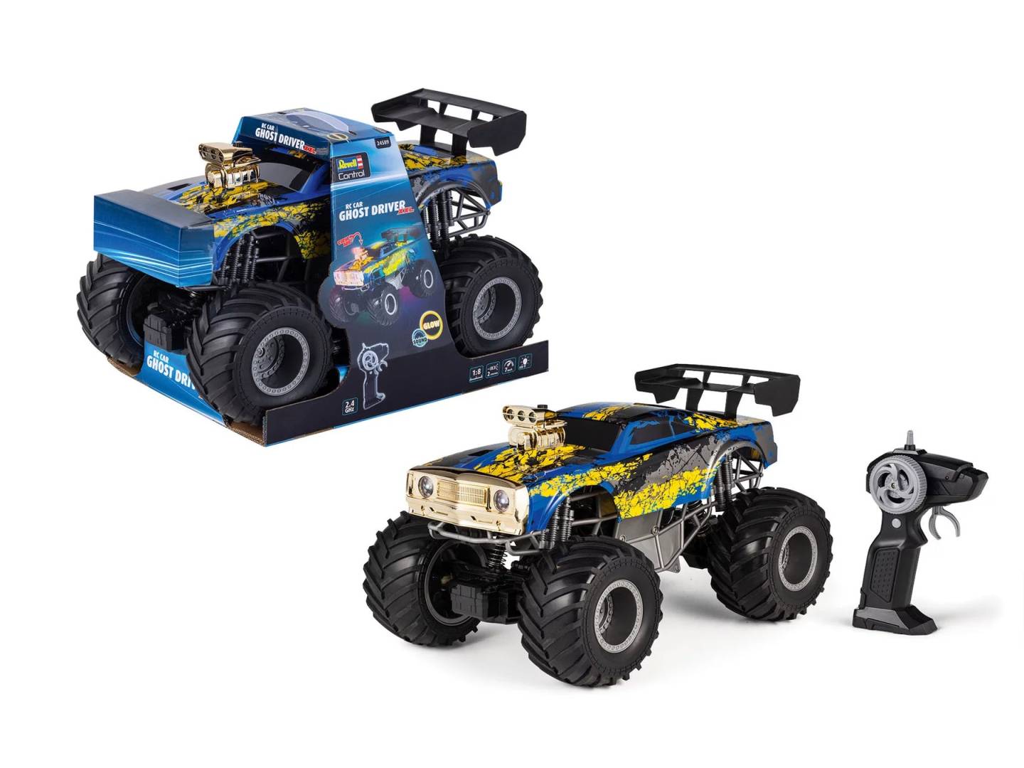 Revell 24589 - RC Car GhostDriver XXL Revell Control Ferngesteuertes Auto