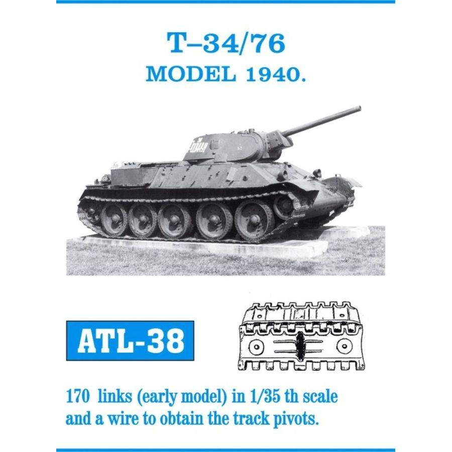 Friulmodel ATL-038 - Tracks for T-34/76 | Modellbau