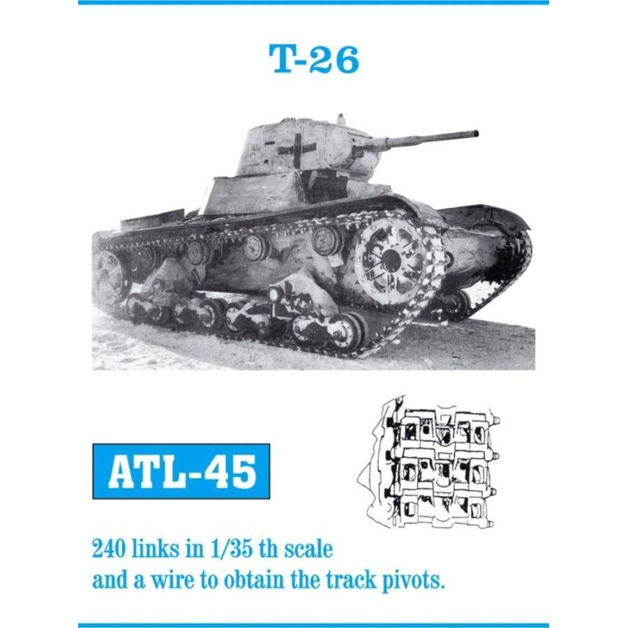 Friulmodel ATL-045 - Tracks for 7 TP/ T-26 | Modellbau