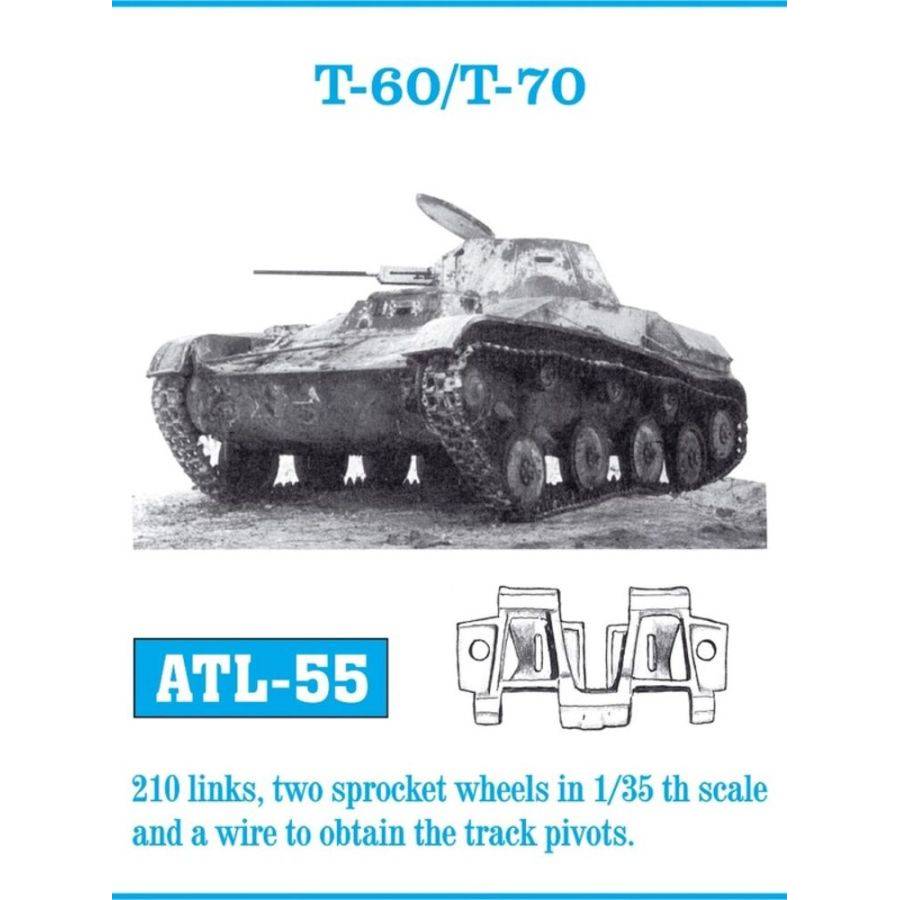 Friulmodel ATL-055 - Tracks for T-60/ T-70 | Modellbau