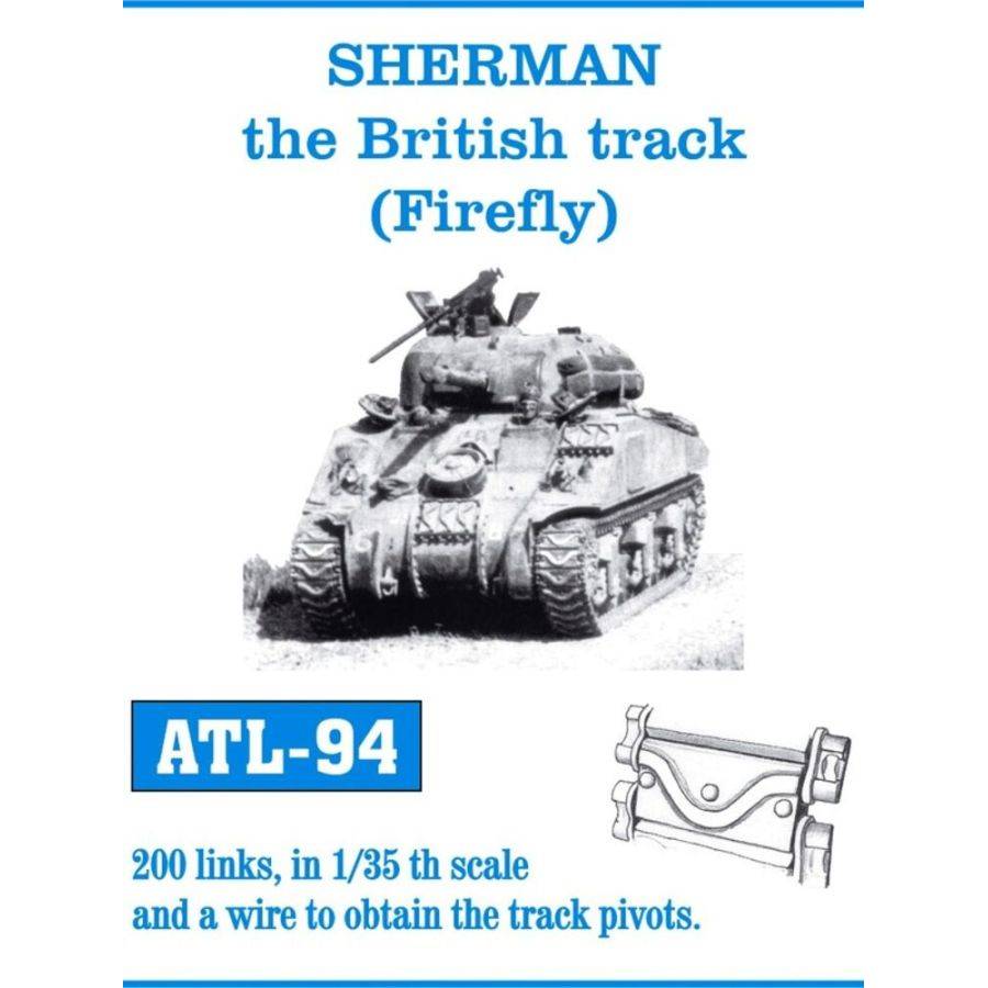 Friulmodel ATL-094 - Tracks for SHERMAN T-56 E1 type | Modellbau