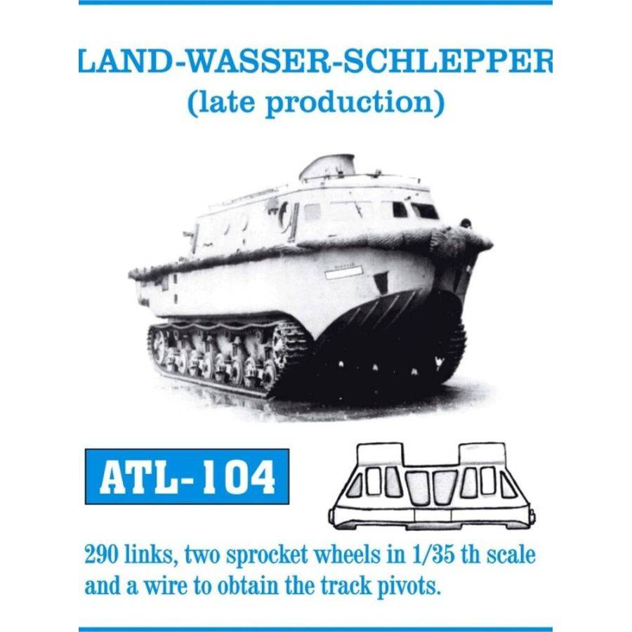 Friulmodel ATL-104 - Tracks for Land-Wasser-Schlepper late production | Modellbau