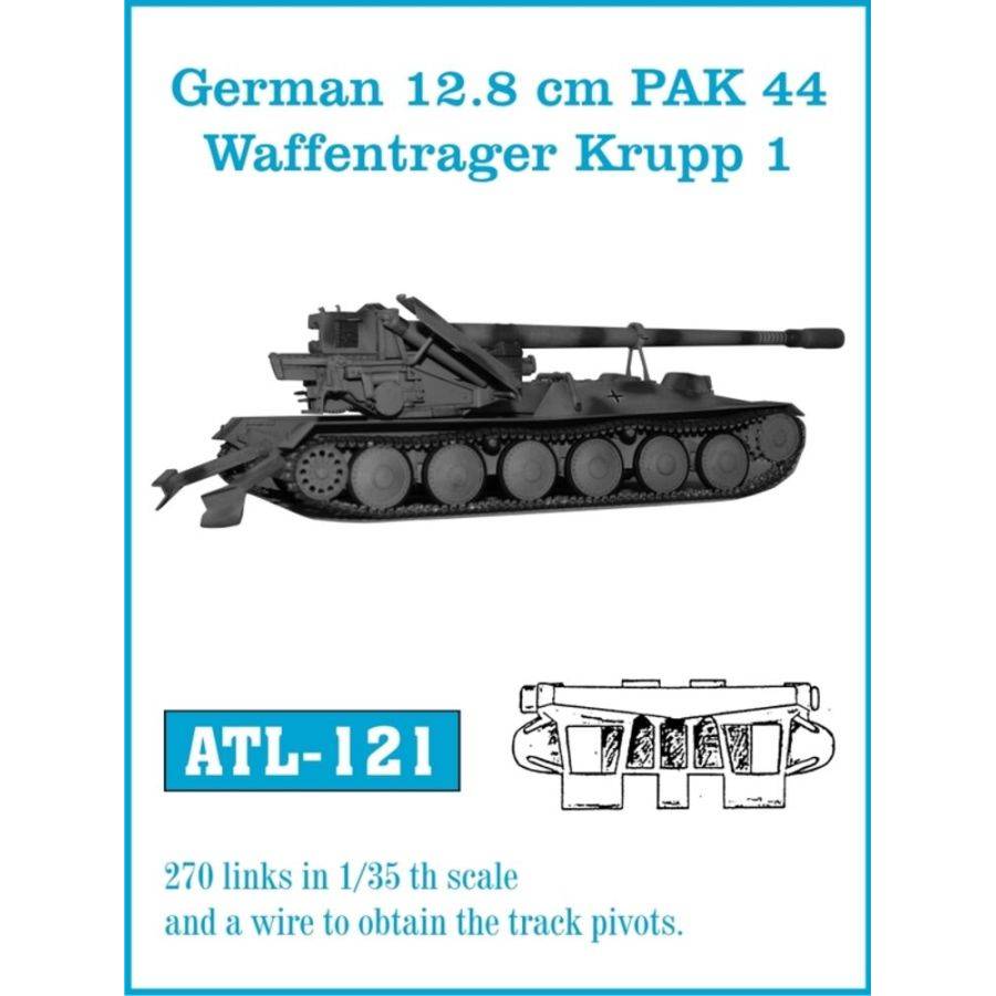 Friulmodel ATL-121 - Tracks for German 12.8 cm PAK 44 Waffentrager Krupp 1 | Modellbau