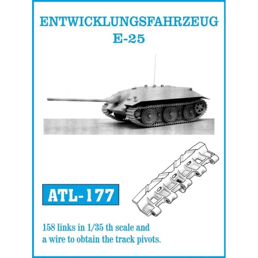 Friulmodel ATL-177 - Tracks for ENTWICKLUNGSFAHRZEUG E-25 | Modellbau