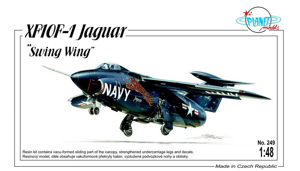 Planet Models 129-PLT249 - XF10F-1 Jaguar "Swing Wing" in 1:48 | Modellbau