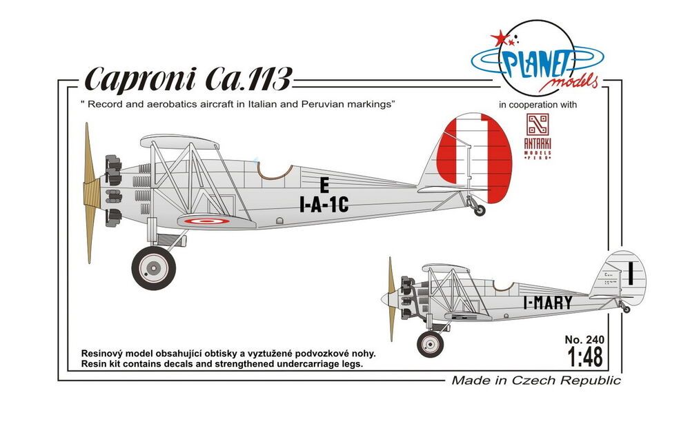 Planet Models 129-PLT240 - Caproni Ca 113 in 1:48 | Modellbau