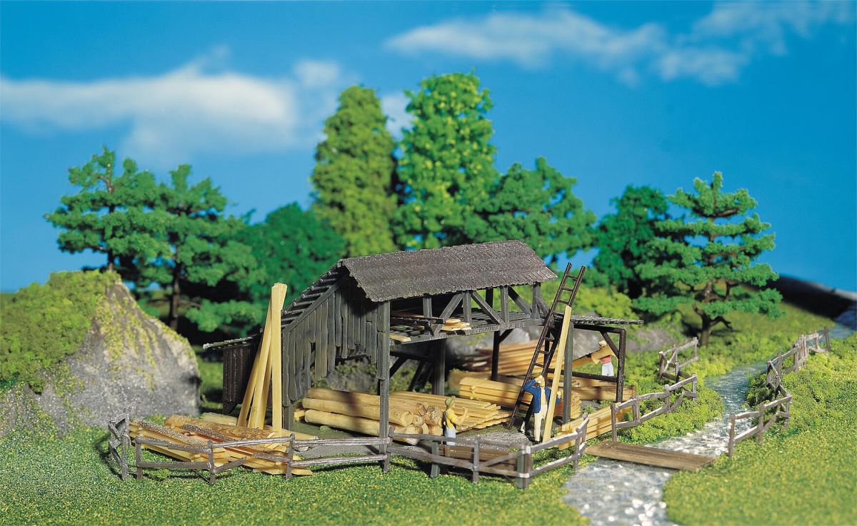 Faller N 272530 - Holzlager | Modellbahn | Modelleisenbahn