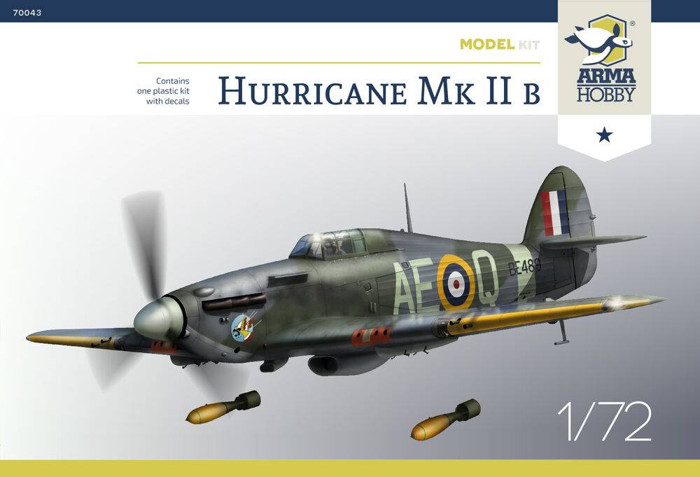 Arma Hobby 70043 - Hurricane Mk IIb Model Kit | Modellbau