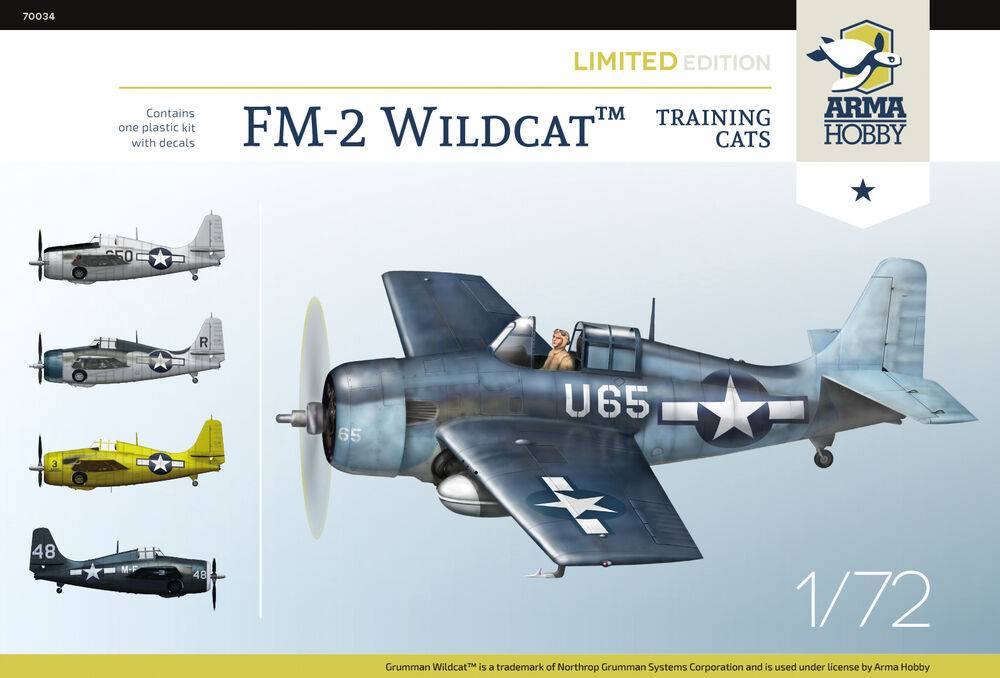 Arma Hobby 70034 - FM-2 Wildcat Training Cats Limited Edition | Modellbau