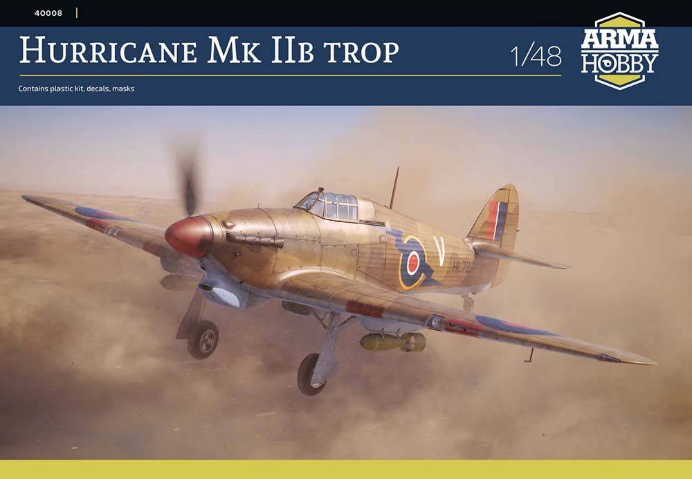 Arma Hobby 40008 - Hurricane Mk IIb trop 1/48 | Modellbau