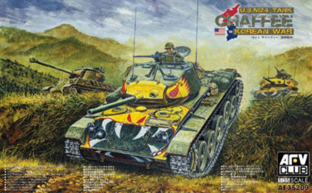 AFV-Club AF35209 - M24 Chafee tank Korea war vision in 1:35 | Modellbau