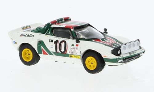 Brekina H0 (1:87) 29655 - Lancia Stratos HF, No.10, Alitalia, 1976 | Modellbahn | Modelleisenbahn