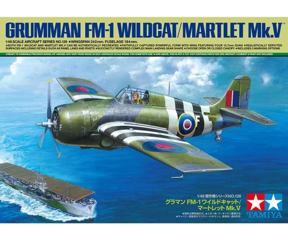 Tamiya 300061126 - 1:48 US Grum. FM-1 Wildcat/Martlet Mk.V | Modellbau