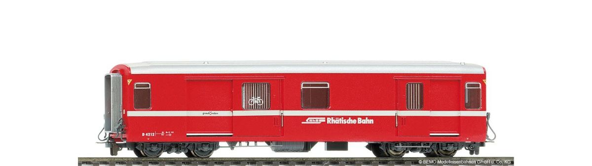 Bemo H0m 3269161 - RhB D 4211 Packwagen | Modellbahn | Modelleisenbahn