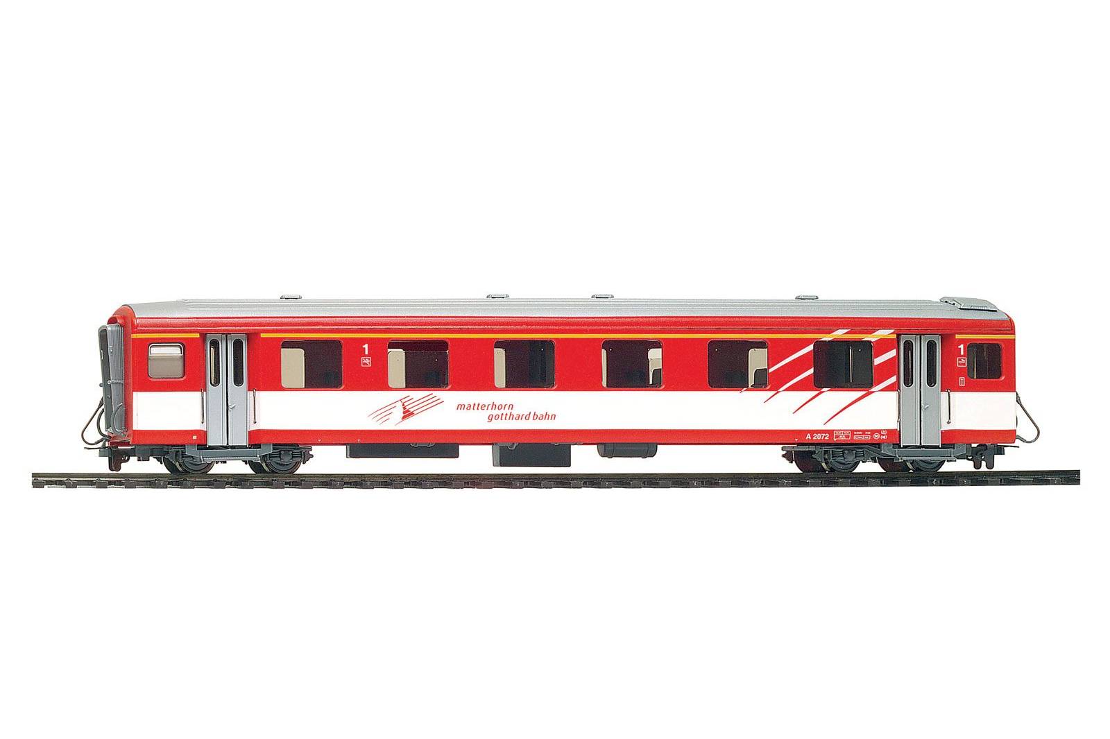 Bemo H0m 3276553 - MGB A 2073 Personenwagen | Modellbahn | Modelleisenbahn