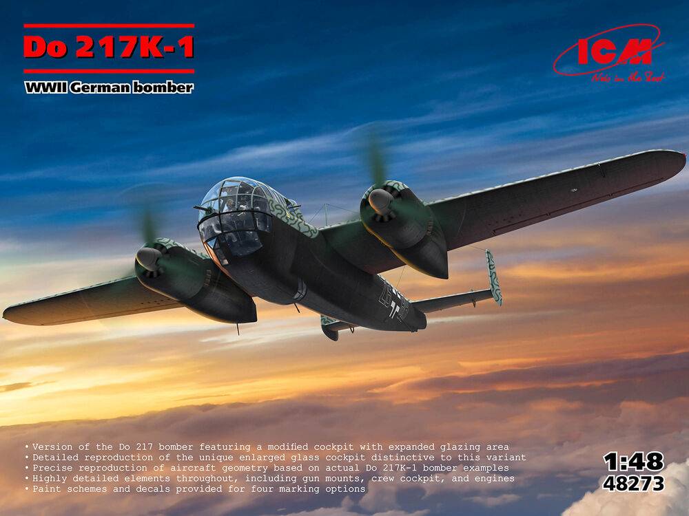 ICM 48273 - Do 217K-1, WWII German bomber | Modellbau