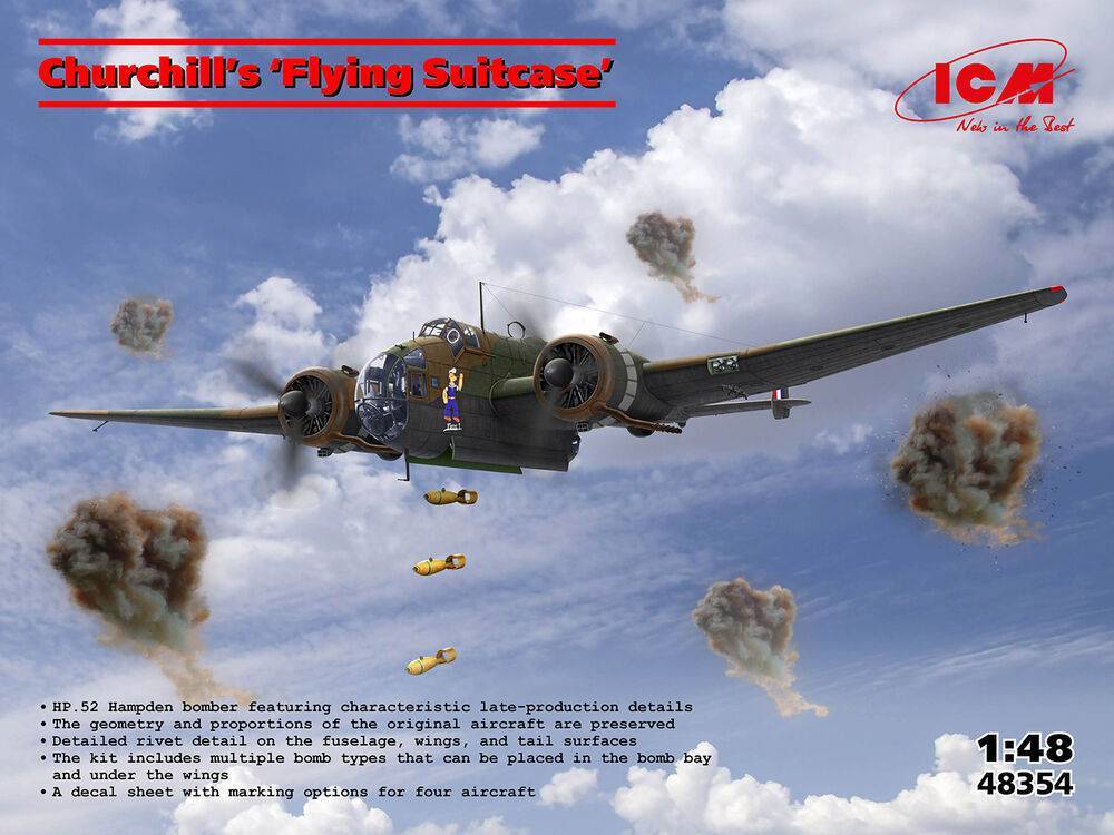 ICM 48354 - Churchills Flying Suitcase | Modellbau