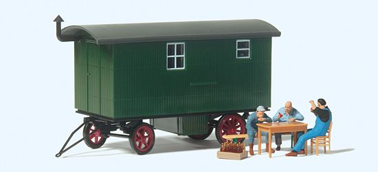 Preiser H0 (1:87) 33263 - Bauarbeiter in der Pause. | Modellbahn | Modelleisenbahn