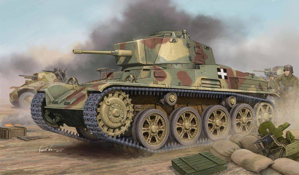 Hobby Boss 82479 - 1:35 Hungarian Light Tank 43M Toldi I(C40) | Modellbau