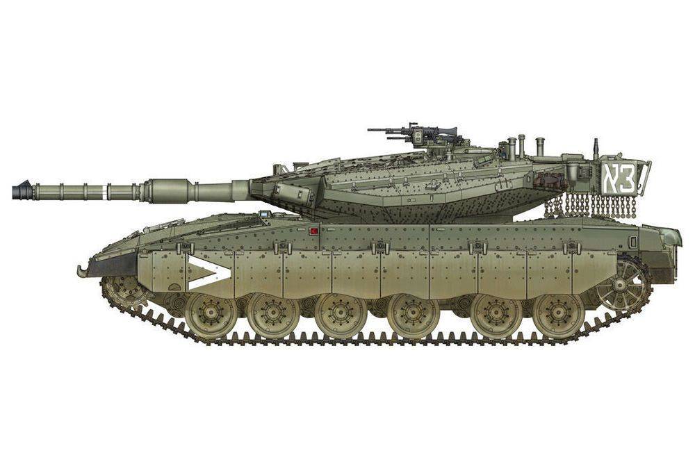 Hobby Boss 82916 - 1:72 IDF Merkava Mk.IIID Modellbau