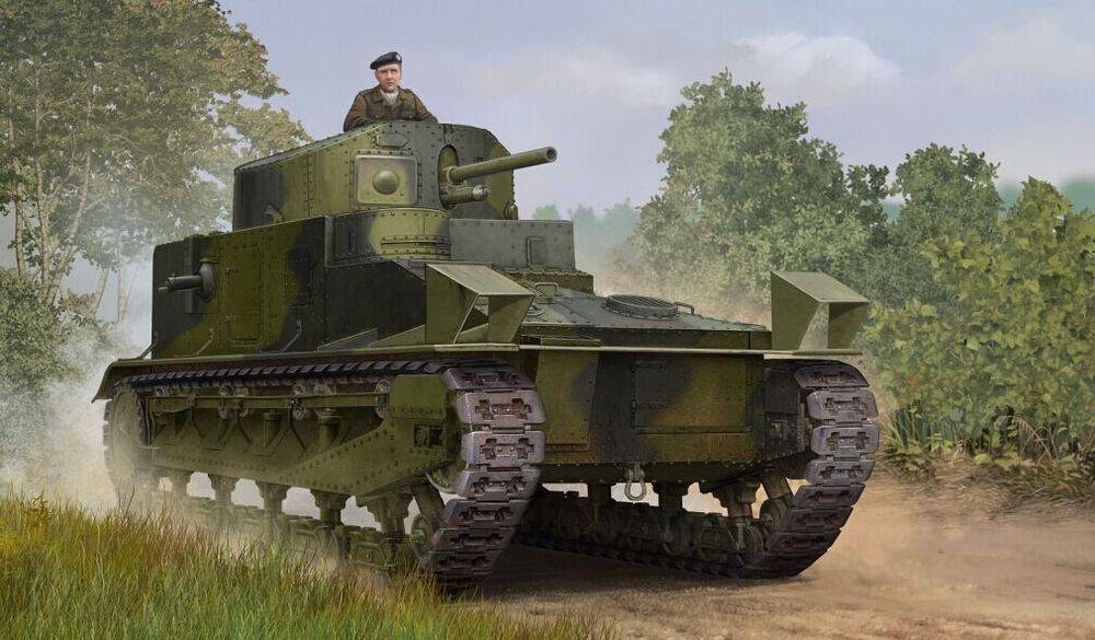 Hobby Boss 83878 - 1:35 Vickers Medium Tank MK I | Modellbau