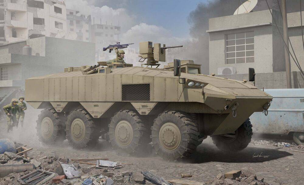Hobby Boss 84509 - IDF Eitan Wheeled APC | Modellbau