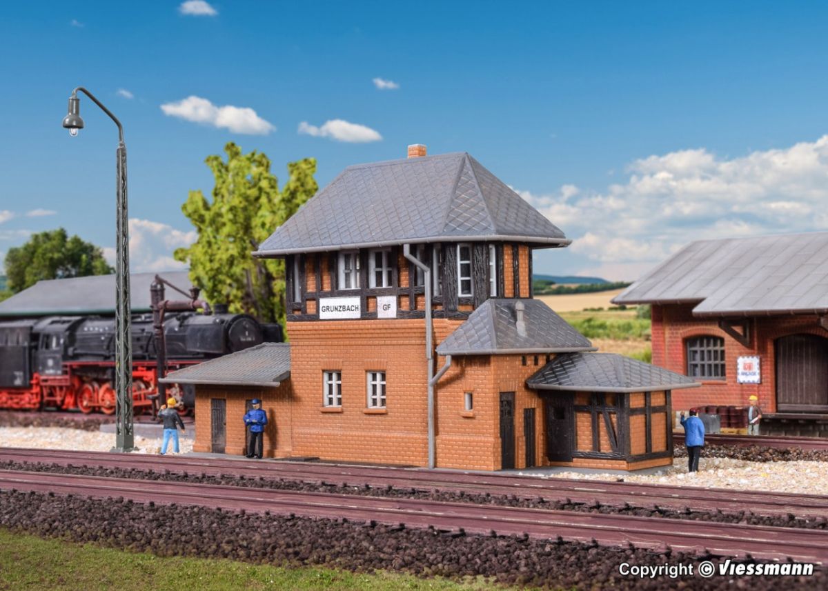 Kibri N 37402 - Stellwerk Grunzbach | Modellbahn | Modelleisenbahn