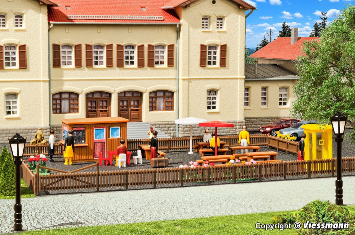 Kibri N 37490 - Deko-Set, universal | Modellbahn | Modelleisenbahn