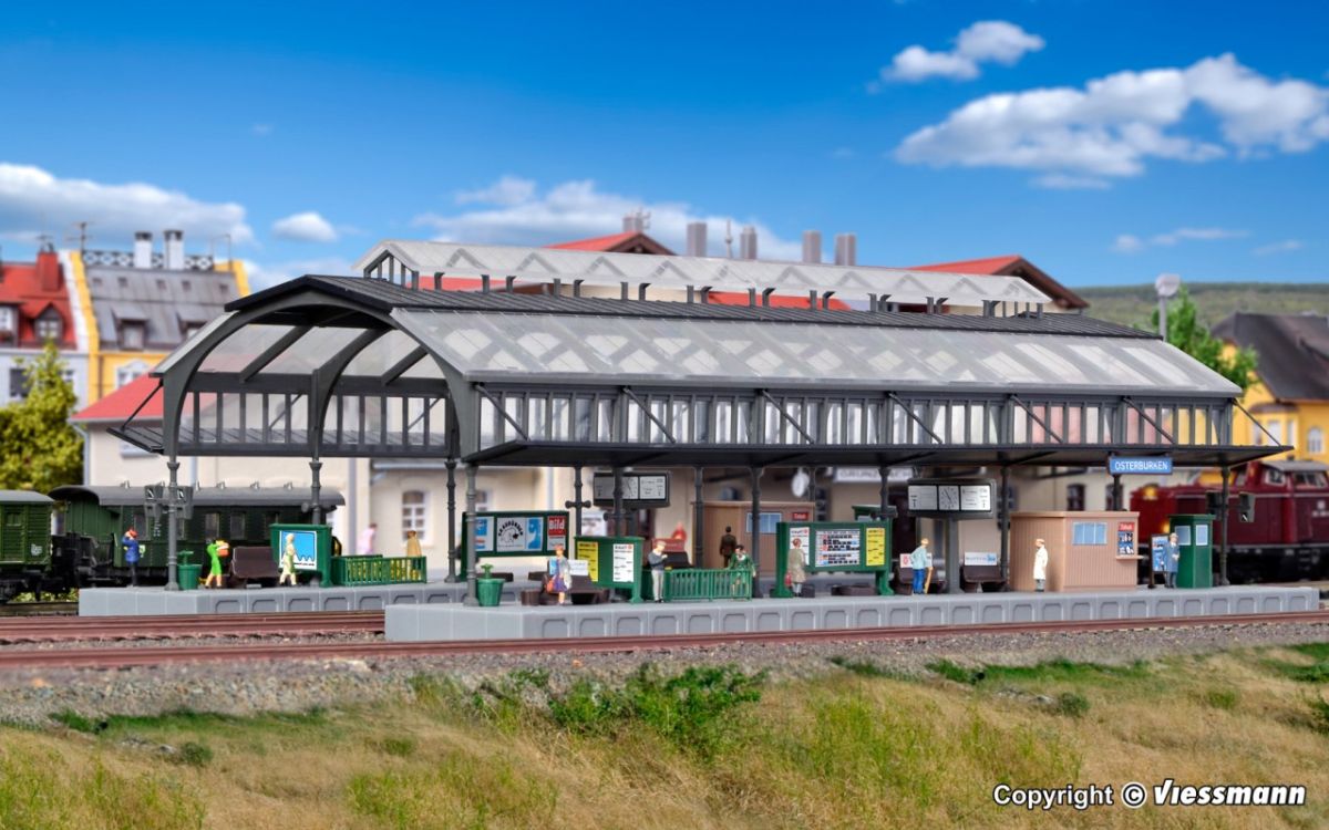 Kibri N 37758 - Bahnsteighalle | Modellbahn | Modelleisenbahn