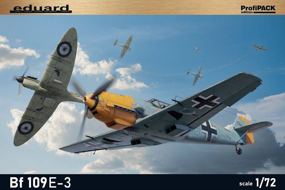 Eduard Plastic Kits 7032 - 1:72 Bf 109E-3 Profipack | Modellbau
